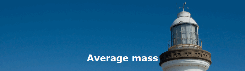 Average mass