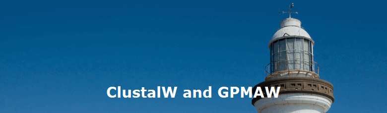 ClustalW and GPMAW