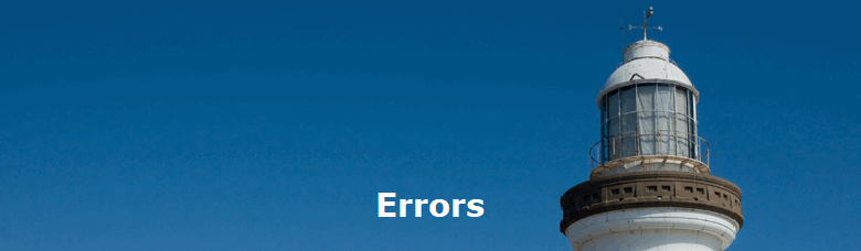 Errors